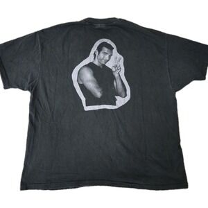 Vintage RARE 90s Peace Protest T Shirt Men's XXL Hanes Anti War Double-Sided